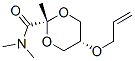 1,3-Dioxane-2-carboxamide,N,N,2-trimethyl-5-(2-propenyloxy)-,cis-(9CI) CAS#: 795302-08-8