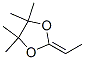 1,3-Dioxolane,  2-ethylidene-4,4,5,5-tetramethyl- CAS#: 77428-91-2
