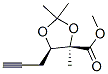 1,3-Dioxolane-4-carboxylicacid,2,2,4-trimethyl-5-(2-propynyl)-,methylester,(4R,5R)-(9CI) CAS#: 777076-72-9