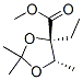 1,3-Dioxolane-4-carboxylicacid,4-ethyl-2,2,5-trimethyl-,methylester,(4R,5S)-(9CI) CAS#: 790721-00-5