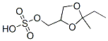 1,3-Dioxolane-4-methanol,2-ethyl-2-methyl-,hydrogensulfate(9CI) CAS#: 752191-80-3