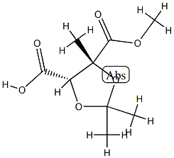 1,3-Dioxolane-4,5-dicarboxylicacid,2,2,4-trimethyl-,4-methylester,(4R,5S)-rel-(9CI) CAS#: 790662-12-3