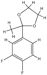1,3-Dioxolane,2-(3,4-difluorophenyl)-2-methyl-(9CI) CAS#: 760211-65-2