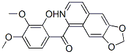 1,3-Dioxolo[4,5-g]isoquinolin-5-yl(2-hydroxy-3,4-dimethoxyphenyl)methanone CAS#: 73609-04-8