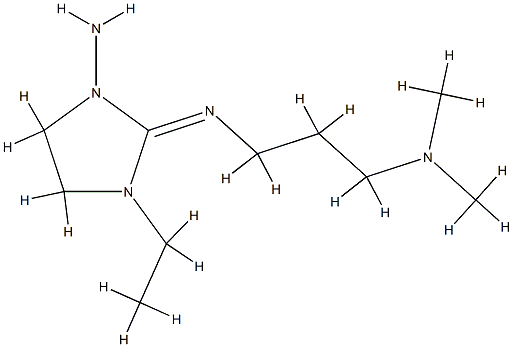 1,3-Propanediamine,N-(1-amino-3-ethyl-2-imidazolidinylidene)-N,N-dimethyl-(9CI) CAS#: 759444-28-5