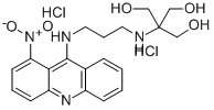 1,3-Propanediol, 2-(hydroxymethyl)-2-((3-((1-nitro-9-acridinyl)amino)p ropyl)amino)-, dihydrochloride CAS#: 77280-89-8