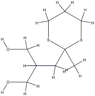 1,3-Propanediol,2-[(2-methyl-1,3-dithian-2-yl)methyl]-(9CI) CAS#: 798550-49-9