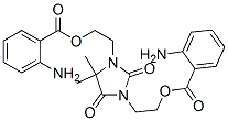 1,3-bis[2-[(2-aminobenzoyl)oxy]ethyl]-5,5-dimethylimidazolidine-2,4-dione CAS#: 73253-44-8