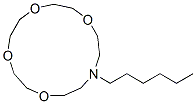 13-hexyl-1,4,7,10-tetraoxa-13-azacyclopentadecane CAS#: 75006-53-0