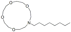 13-octyl-1,4,7,10-tetraoxa-13-azacyclopentadecane CAS#: 75006-54-1