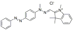 1,3,3-trimethyl-2-[[methyl[4-(phenylazo)phenyl]hydrazono]methyl]-3H-indolium chloride CAS#: 72984-92-0