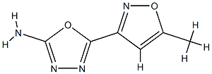 1,3,4-Oxadiazol-2-amine,5-(5-methyl-3-isoxazolyl)-(9CI) CAS#: 725698-89-5