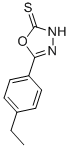 1,3,4-Oxadiazole-2(3H)-thione,5-(4-ethylphenyl)-(9CI) CAS#: 750607-48-8