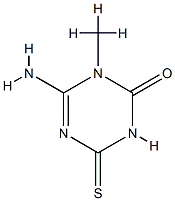 1,3,5-Triazin-2(1H)-one,6-amino-3,4-dihydro-1-methyl-4-thioxo-(9CI) CAS#: 77420-23-6