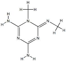 1,3,5-Triazine-2,4-diamine,1,6-dihydro-6-imino-N2,1-dimethyl-(9CI) CAS#: 79576-88-8