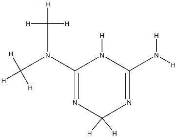 1,3,5-Triazine-2,4-diamine,1,6-dihydro-N,N-dimethyl-(9CI) CAS#: 785039-33-0