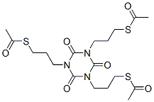 1,3,5-tris(3-acetylsulfanylpropyl)-1,3,5-triazinane-2,4,6-trione CAS#: 76486-41-4