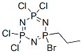 1,3,5,2,4,6-Triazatriphosphorine, 2-bromo-4,4,6,6-tetrachloro-2,2,4,4, 6,6-hexahydro-2-propyl- CAS#: 77589-27-6