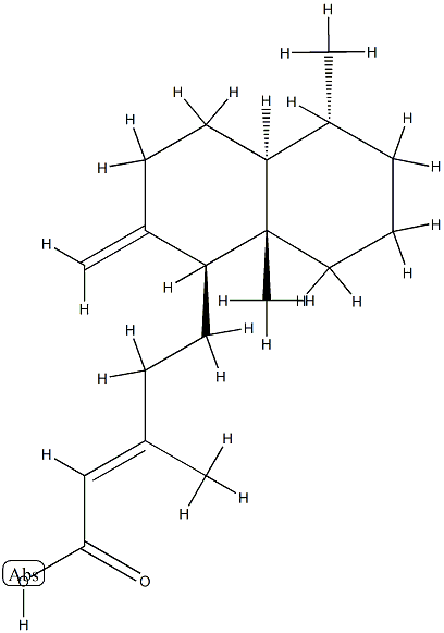 (13E)-19-Norlabda-8(17),13-dien-15-oic acid CAS#: 74513-32-9