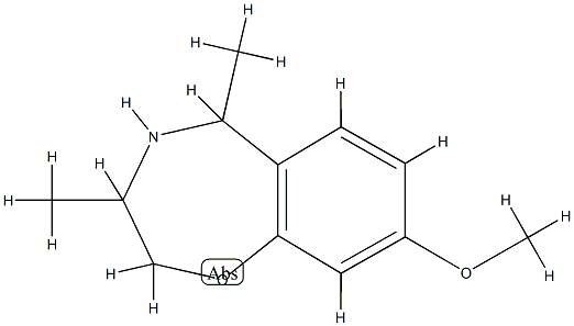 1,4-Benzoxazepine,2,3,4,5-tetrahydro-8-methoxy-3,5-dimethyl-(9CI) CAS#: 785714-32-1