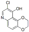 1,4-Dioxino[2,3-f]quinolin-10-ol,  9-chloro-2,3-dihydro- CAS#: 724788-62-9