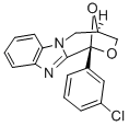 1,4-Epoxy-1H,3H-(1,4)oxazepino(4,3-a)benzimidazole, 4,5-dihydro-1-(3-c hlorophenyl)- CAS#: 76099-04-2