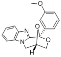 1,4-Epoxy-1H,3H-(1,4)oxazepino(4,3-a)benzimidazole, 4,5-dihydro-1-(3-m ethoxyphenyl)- CAS#: 76099-08-6