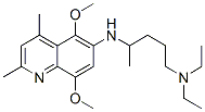 1,4-Pentanediamine, N4-(5,8-dimethoxy-2,4-dimethyl-6-quinolinyl)-N1,N1 -diethyl- CAS#: 75367-12-3