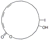 14-iodo-15-hydroxyeicosatrienoic acid, omega lactone CAS#: 78000-89-2