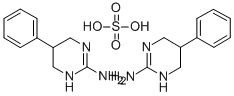1,4,5,6-Tetrahydro-5-phenyl-2-pyrimidinamine sulfate (2:1) CAS#: 78534-19-7