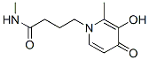 1(4H)-Pyridinebutanamide, 3-hydroxy-N,2-dimethyl-4-oxo- (9CI) CAS#: 791766-04-6
