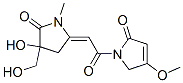 1,5-Dihydro-1-[[(E)-4-hydroxy-4-hydroxymethyl-1-methyl-5-oxopyrrolidin-2-ylidene]acetyl]-4-methoxy-2H-pyrrol-2-one CAS#: 72362-20-0