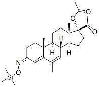 17-(Acetyloxy)-20-oxo-6-methylpregna-4,6-dien-3-one [O-(trimethylsilyl)oxime] CAS#: 75113-25-6