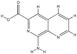 1,7-Naphthyridine-6-carboxylicacid,8-amino-(9CI) CAS#: 758726-20-4