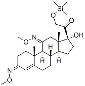 17,21-Dihydroxypregn-4-ene-3,11,20-trione bis(O-methyloxime) mono(trimethylsilyl) ether CAS#: 72088-34-7