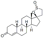 (17R)-3-Oxospiro[19-norandrostane-17,5'-[1,2]oxathiolan]-4-ene 2'-oxide CAS#: 74183-64-5