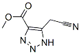 1H-1,2,3-Triazole-4-carboxylicacid,5-(cyanomethyl)-,methylester(9CI) CAS#: 73591-48-7