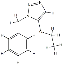 1H-1,2,3-Triazole,5-ethoxy-1-(phenylmethyl)-(9CI) CAS#: 77077-99-7