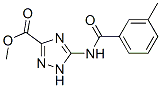 1H-1,2,4-Triazole-3-carboxylicacid,5-[(3-methylbenzoyl)amino]-,methylester CAS#: 743472-18-6