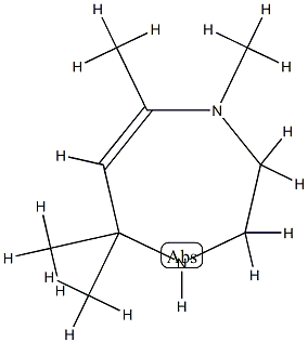 1H-1,4-Diazepine,2,3,4,5-tetrahydro-1,5,5,7-tetramethyl-(9CI) CAS#: 704205-66-3