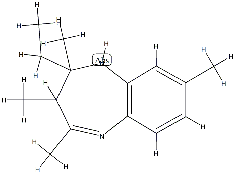 1H-1,5-Benzodiazepine,2-ethyl-2,3-dihydro-2,3,4,8-tetramethyl-(9CI) CAS#: 710355-62-7