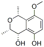 1H-2-Benzopyran-4,5-diol, 3,4-dihydro-8-methoxy-1,3-dimethyl-, (1R,3S,4S)- (9CI) CAS#: 758695-39-5