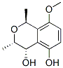 1H-2-Benzopyran-4,5-diol, 3,4-dihydro-8-methoxy-1,3-dimethyl-, (1S,3S,4S)- (9CI) CAS#: 758695-40-8
