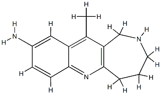 1H-Azepino[4,3-b]quinolin-9-amine,2,3,4,5-tetrahydro-11-methyl-(9CI) CAS#: 791005-32-8
