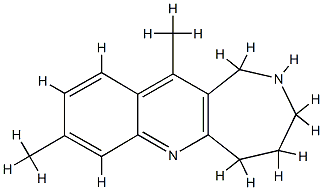 1H-Azepino[4,3-b]quinoline,2,3,4,5-tetrahydro-8,11-dimethyl-(9CI) CAS#: 779981-47-4