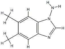 1H-Benzimidazol-1-amine,5,6-dimethyl-(9CI) CAS#: 78288-57-0