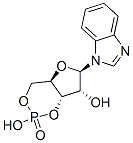 1H-Benzimidazole, 1-(3,5-O-phosphinico-beta-D-ribofuranosyl)- CAS#: 76461-19-3