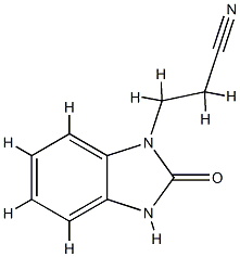 1H-Benzimidazole-1-propanenitrile,2,3-dihydro-2-oxo-(9CI) CAS#: 77484-06-1