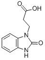 1H-Benzimidazole-1-propanoic acid, 2,3-dihydro-2-oxo- CAS#: 75655-44-6