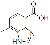 1H-Benzimidazole-4-carboxylic acid, 7-methyl- (9CI) CAS#: 745048-56-0